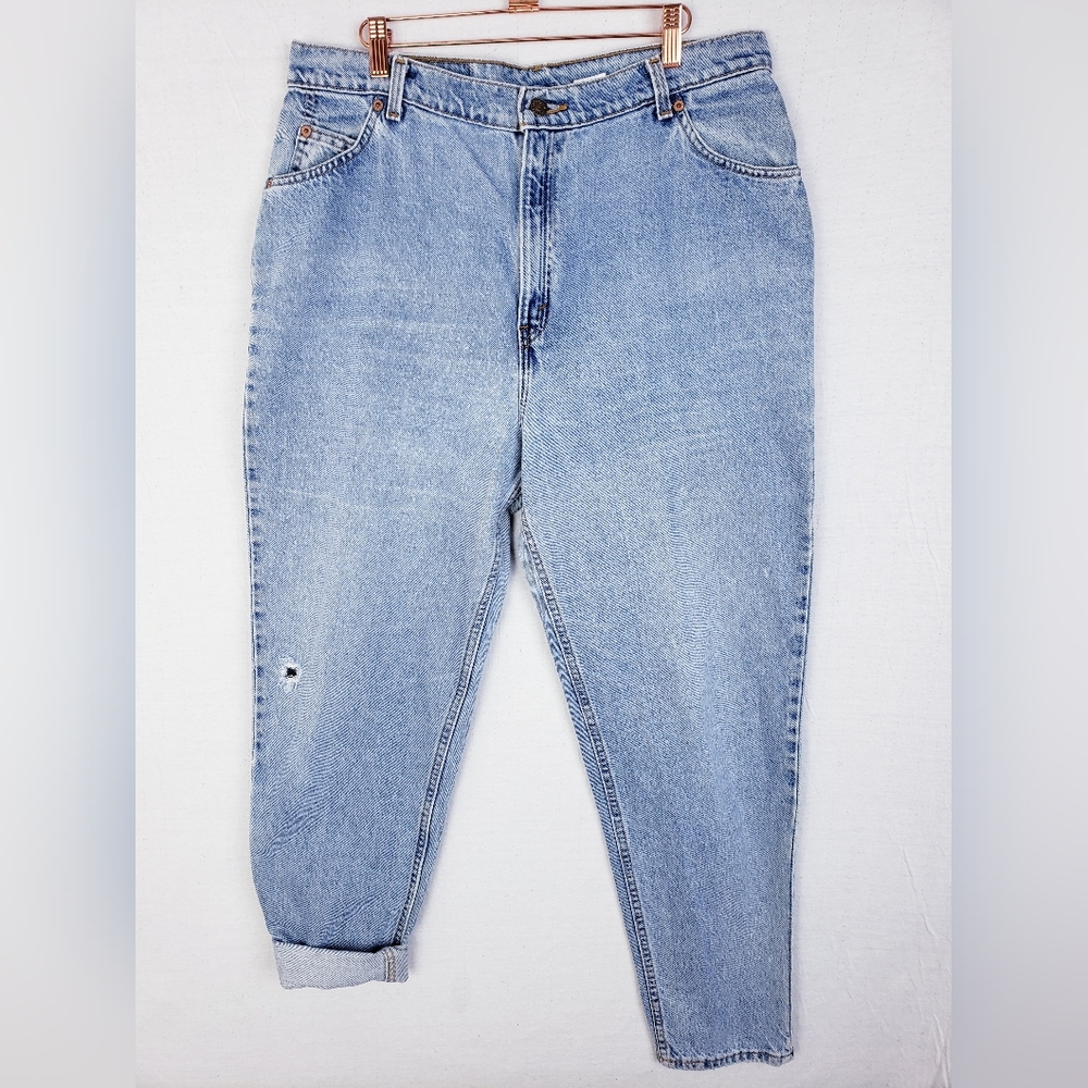 Vintage Levi's Orange Tab Mom Jeans 9922 Tapered Fit size 18 Women's Made in USA